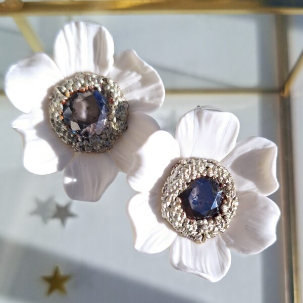 Pendientes Camelia Strass - Imagen 3