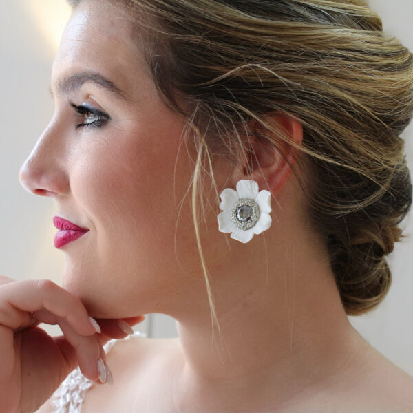 Pendientes Camelia Strass