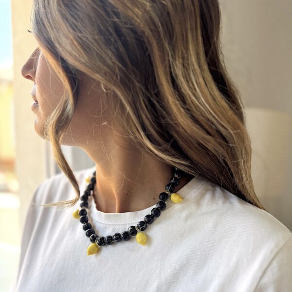 Collar cerámica limones - Imagen 4