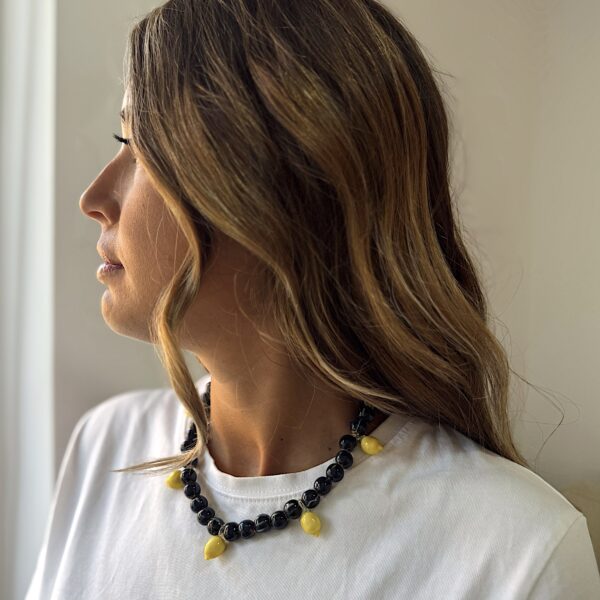 Collar cerámica limones - Imagen 2