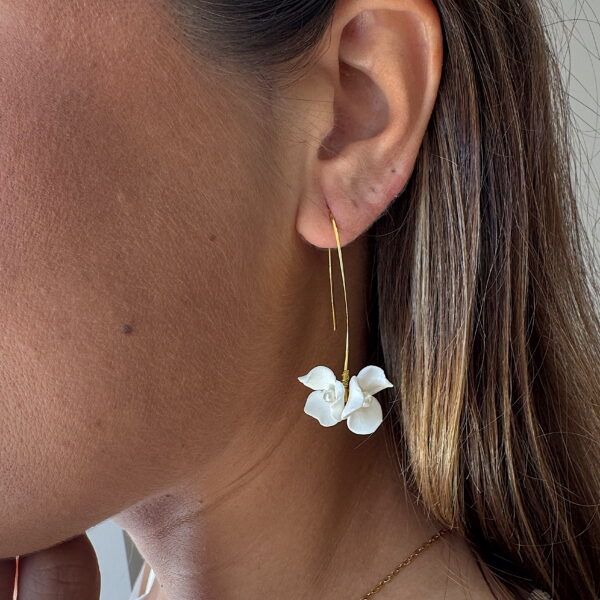 Pendientes Verbena Dorado - Imagen 2