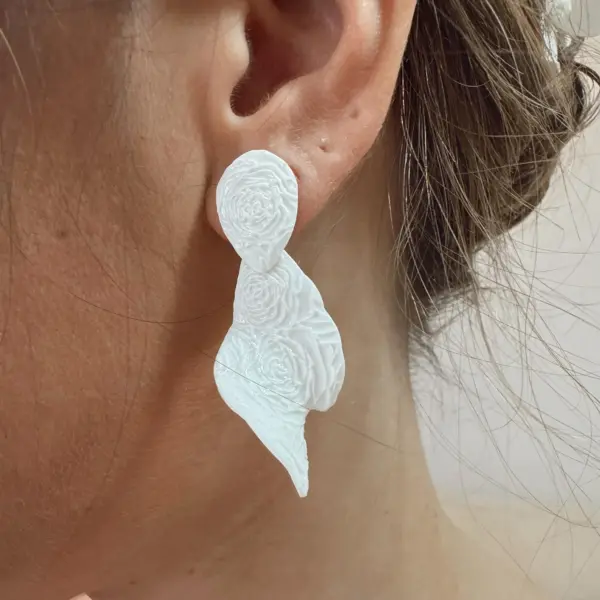 Pendientes Hibisco - Imagen 2