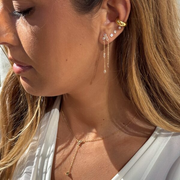 Pack Pendientes y Collar III